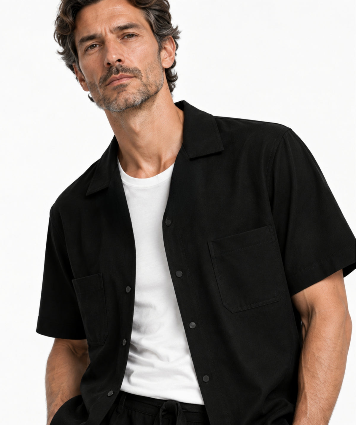 BASE BLACK SHIRT