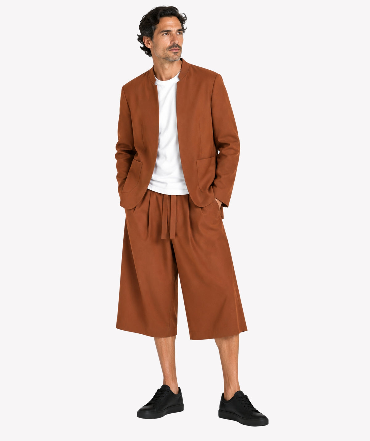 HAKAMA BROWN SHORTS