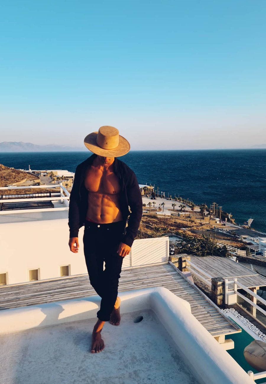 TULUM LIGHT BROWN HAT - DE LA ROSA TULUM