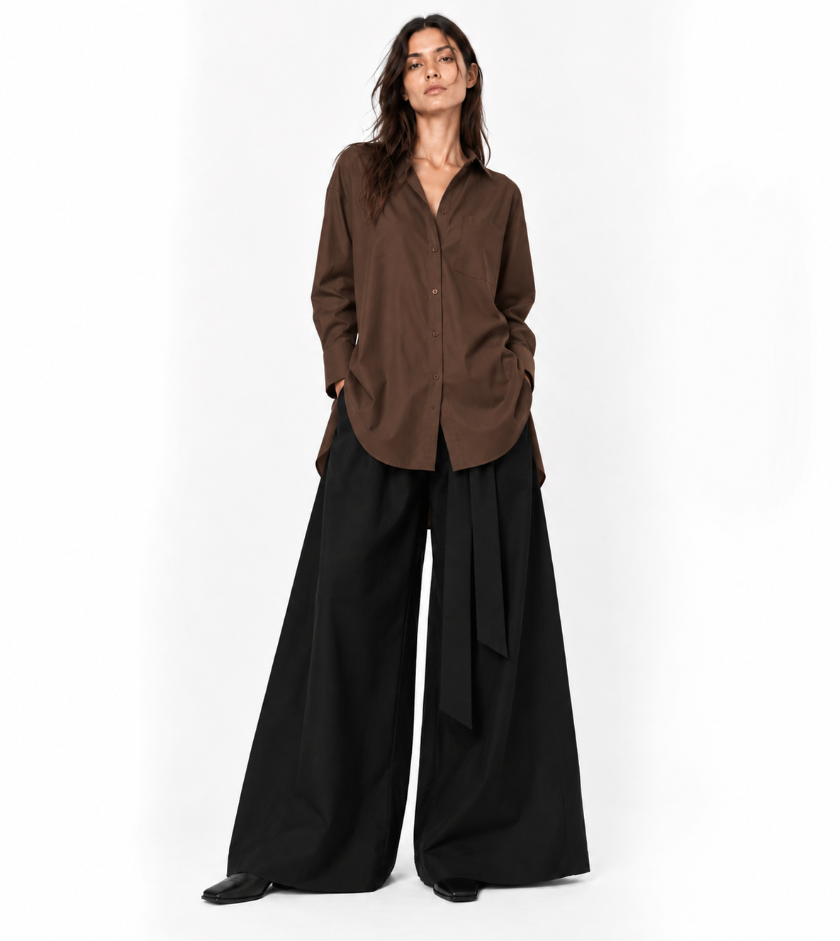 BALANCE BROWN SHIRT