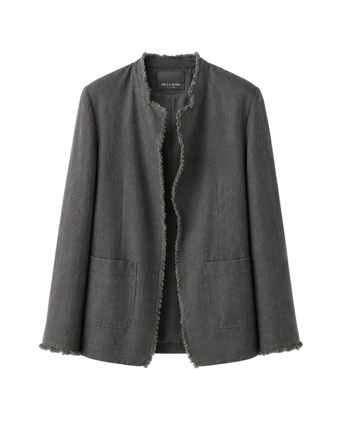 EMPIRE GRAY LINEN JACKET
