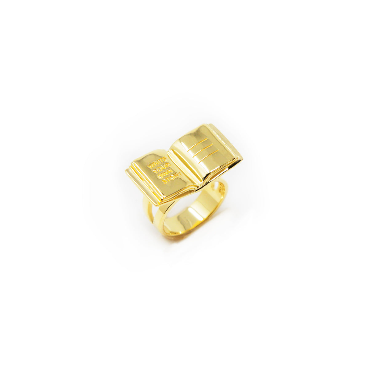 WRITE GOLD RING - DE LA ROSA TULUM