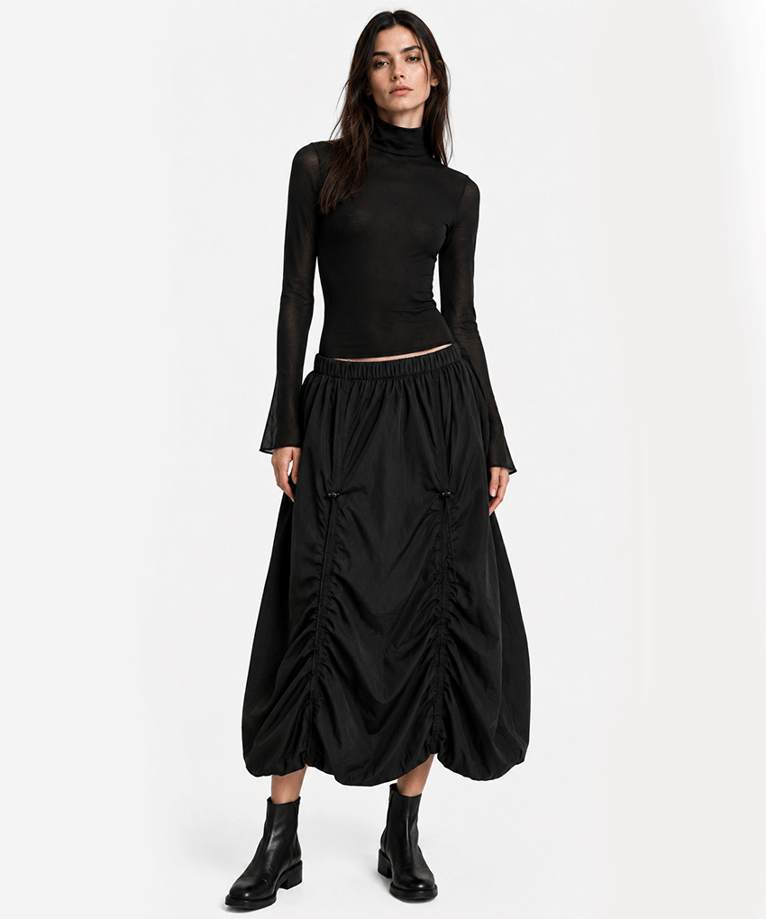 MORPH BLACK SKIRT