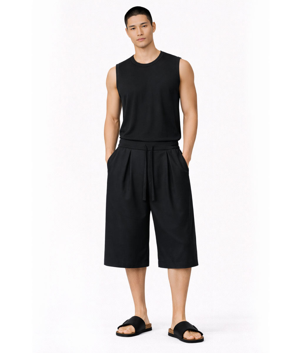 HAKAMA BLACK SHORT