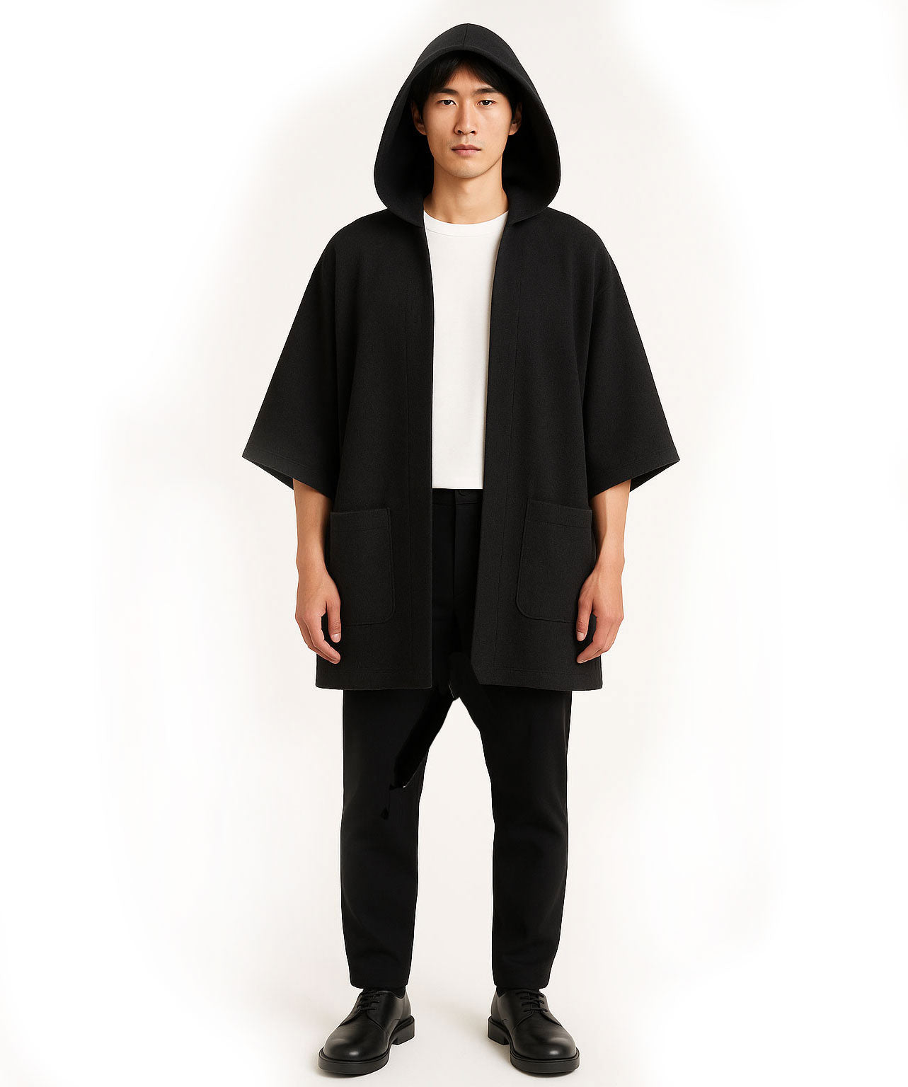 ORIGIN WOOL PONCHO