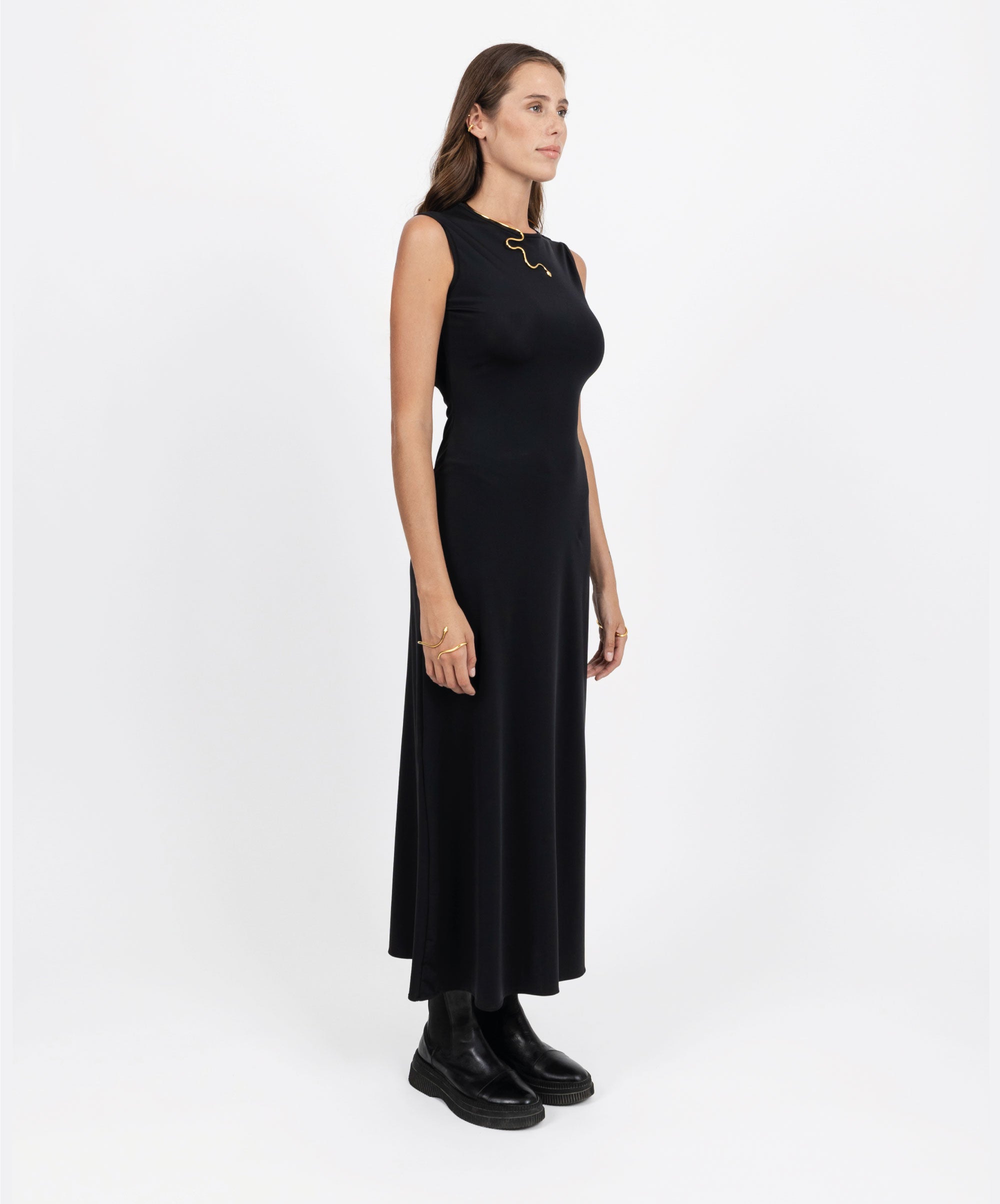 LONDRES BLACK DRESS - DE LA ROSA TULUM