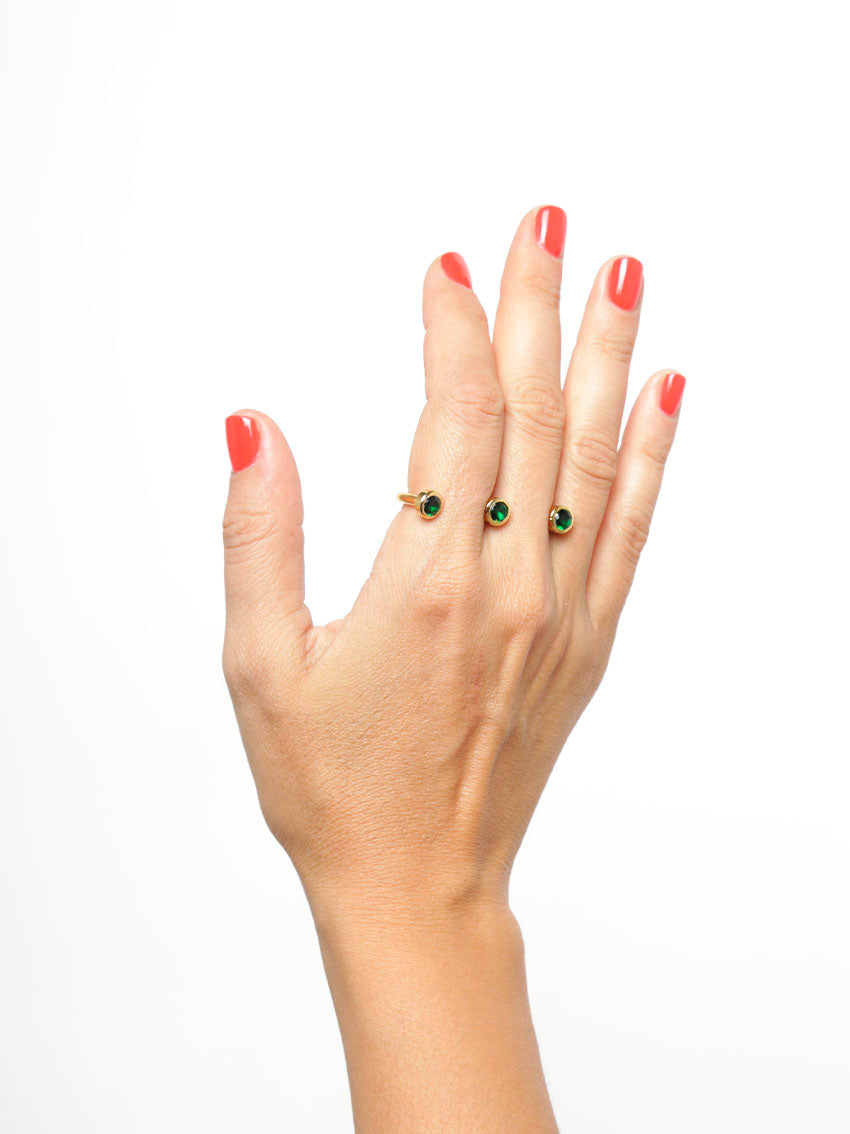 THE BEST IS YET TO COME GOLD - TRIPLE RING - DE LA ROSA TULUM
