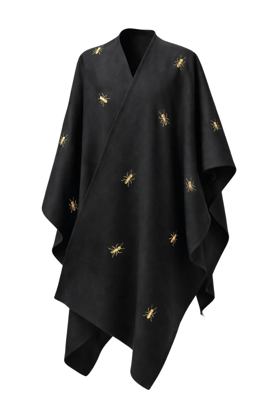 ANTSTOPPABLE WARM PONCHO - DE LA ROSA TULUM