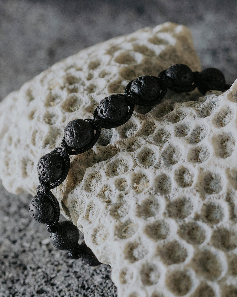 SHAMBALLA VOLCANIC STONE BRACELET - DE LA ROSA TULUM