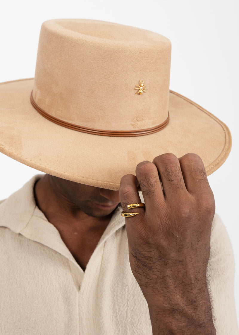 TULUM CAMEL HAT - DE LA ROSA TULUM