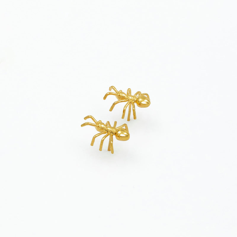 ANT GOLD EARRINGS - DE LA ROSA TULUM