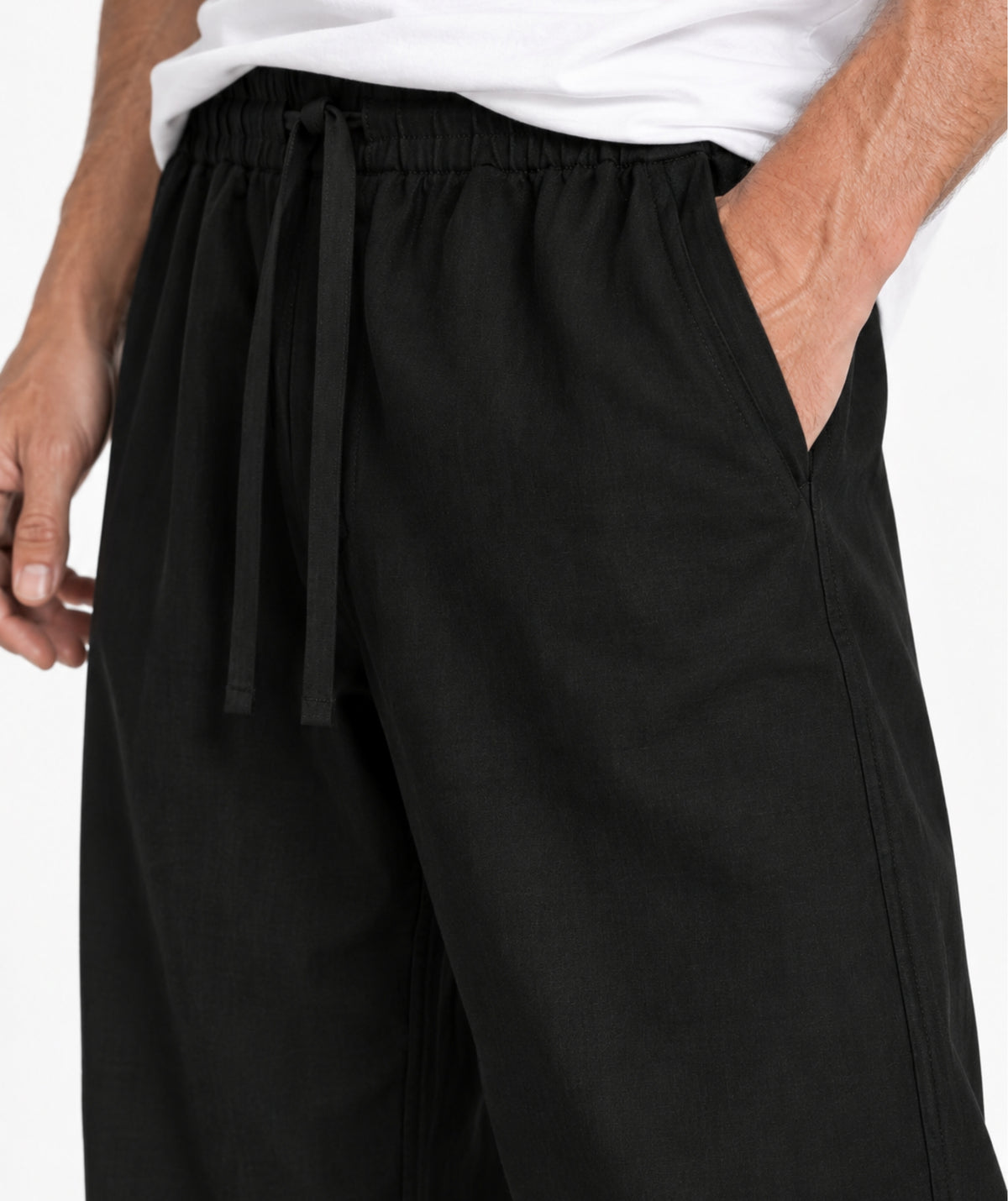 WALKER BLACK STRETCH PANTS