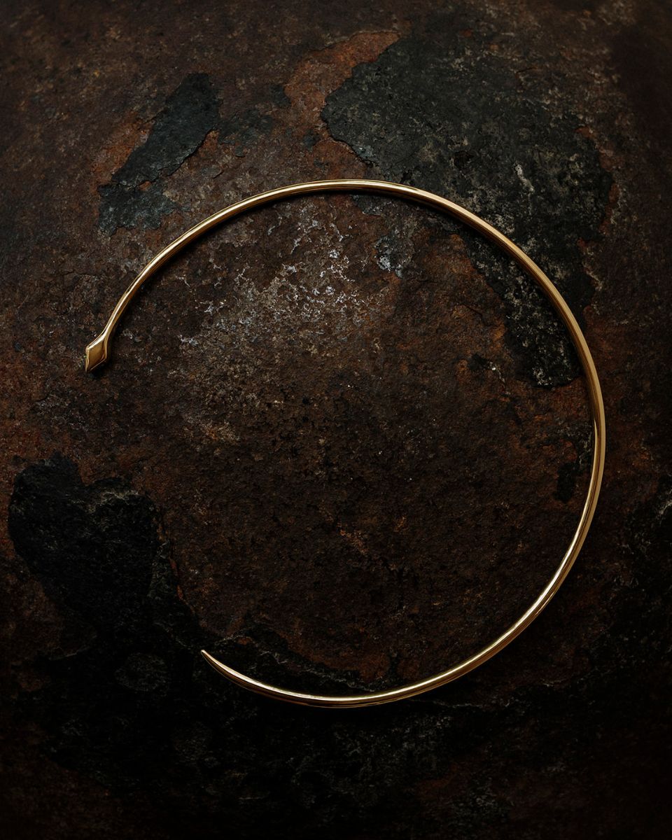 BABY SNAKE GOLD CHOKER - DE LA ROSA TULUM