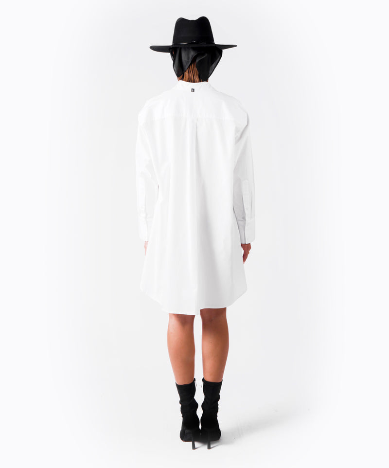 BALANCE OVERSIZED WHITE SHIRT - DE LA ROSA TULUM