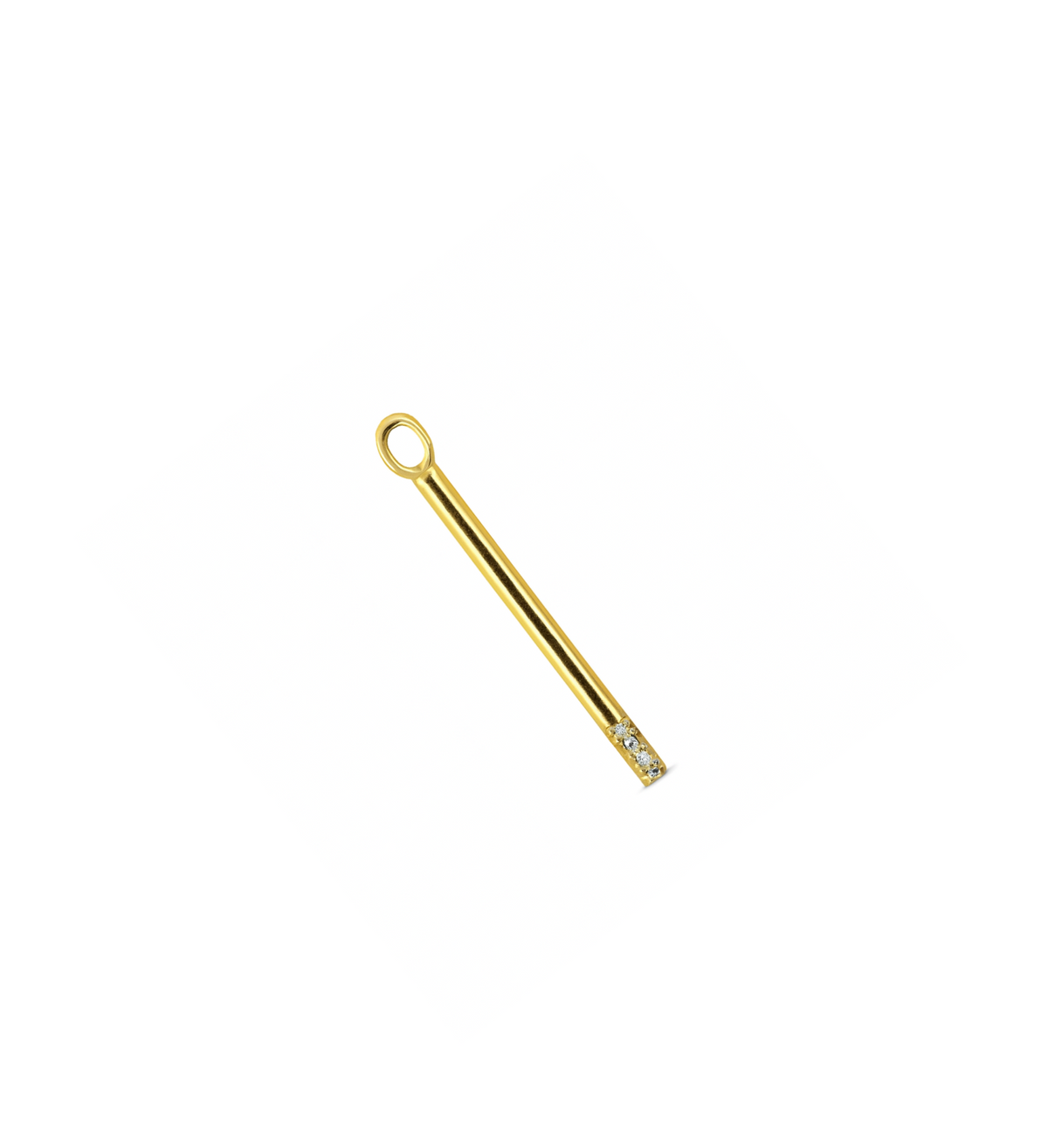 MAGIC WAND GOLD PENDANT - DE LA ROSA TULUM