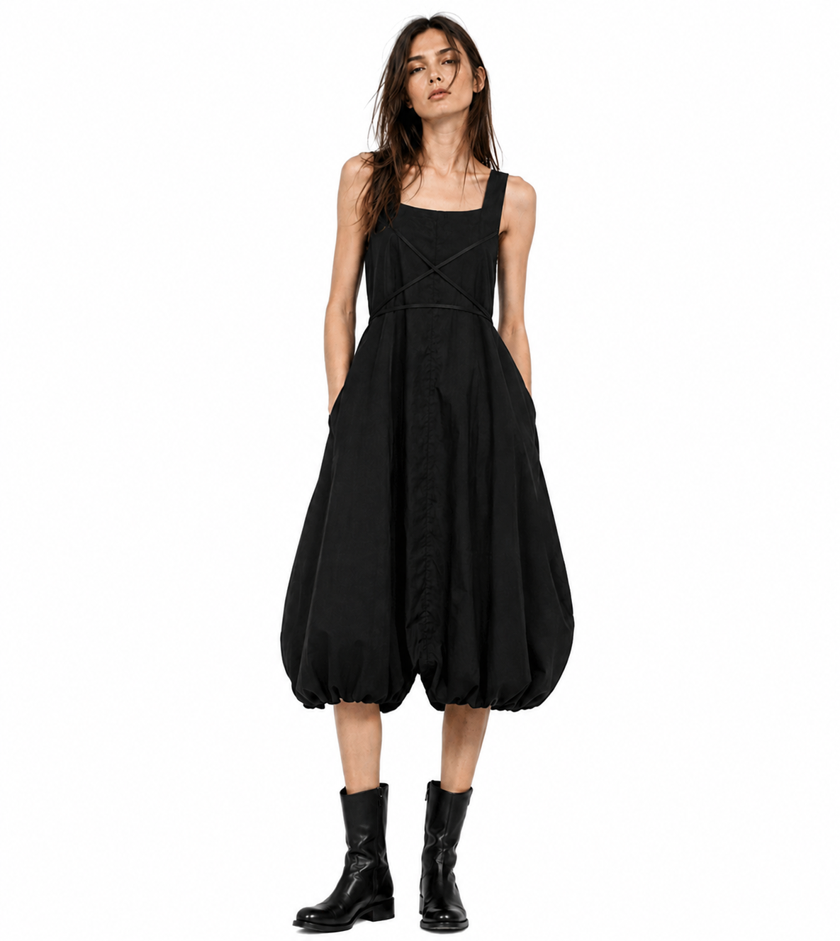 TRANSFORM BLACK DRESS