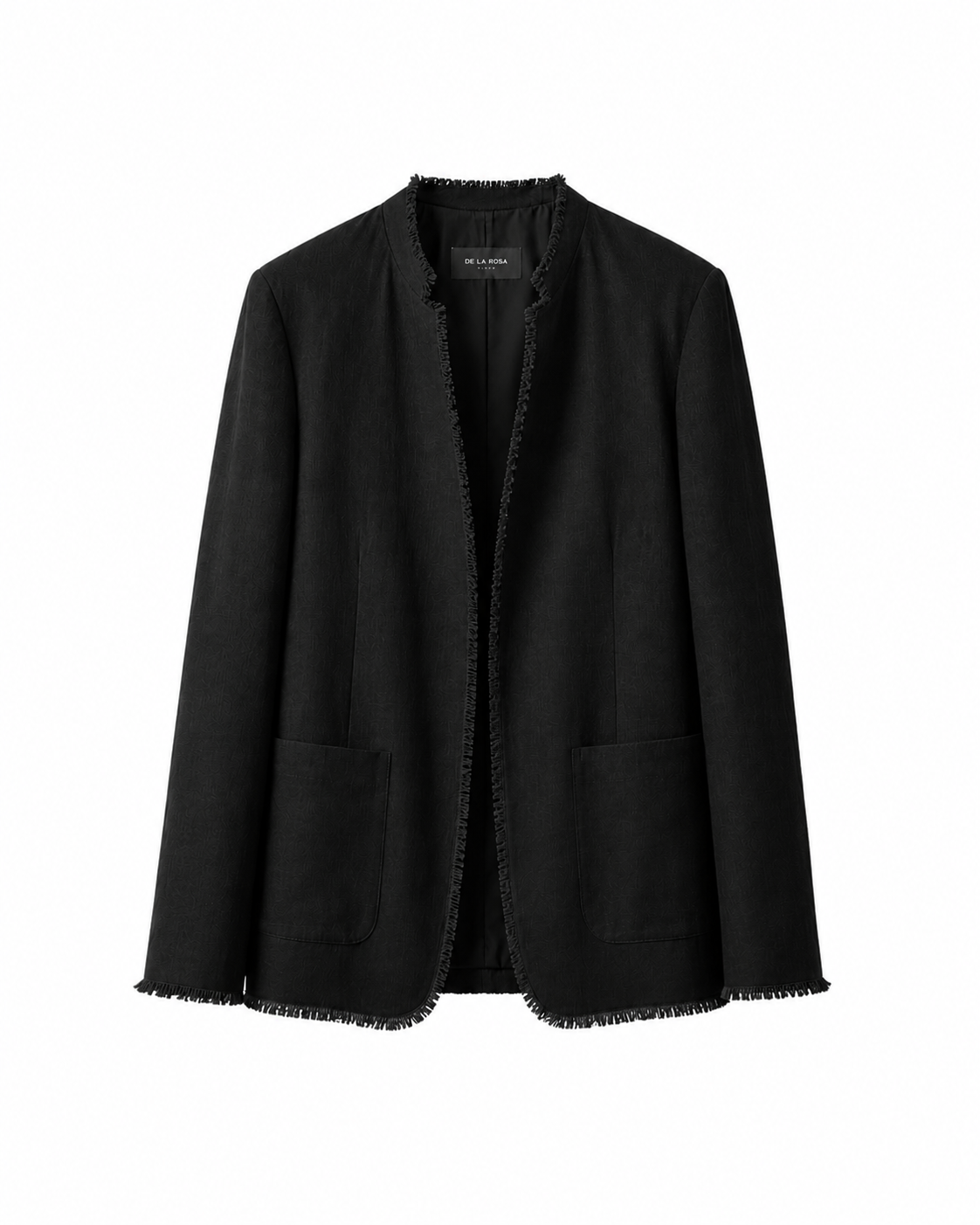 EMPIRE BLACK COTTON JACKET