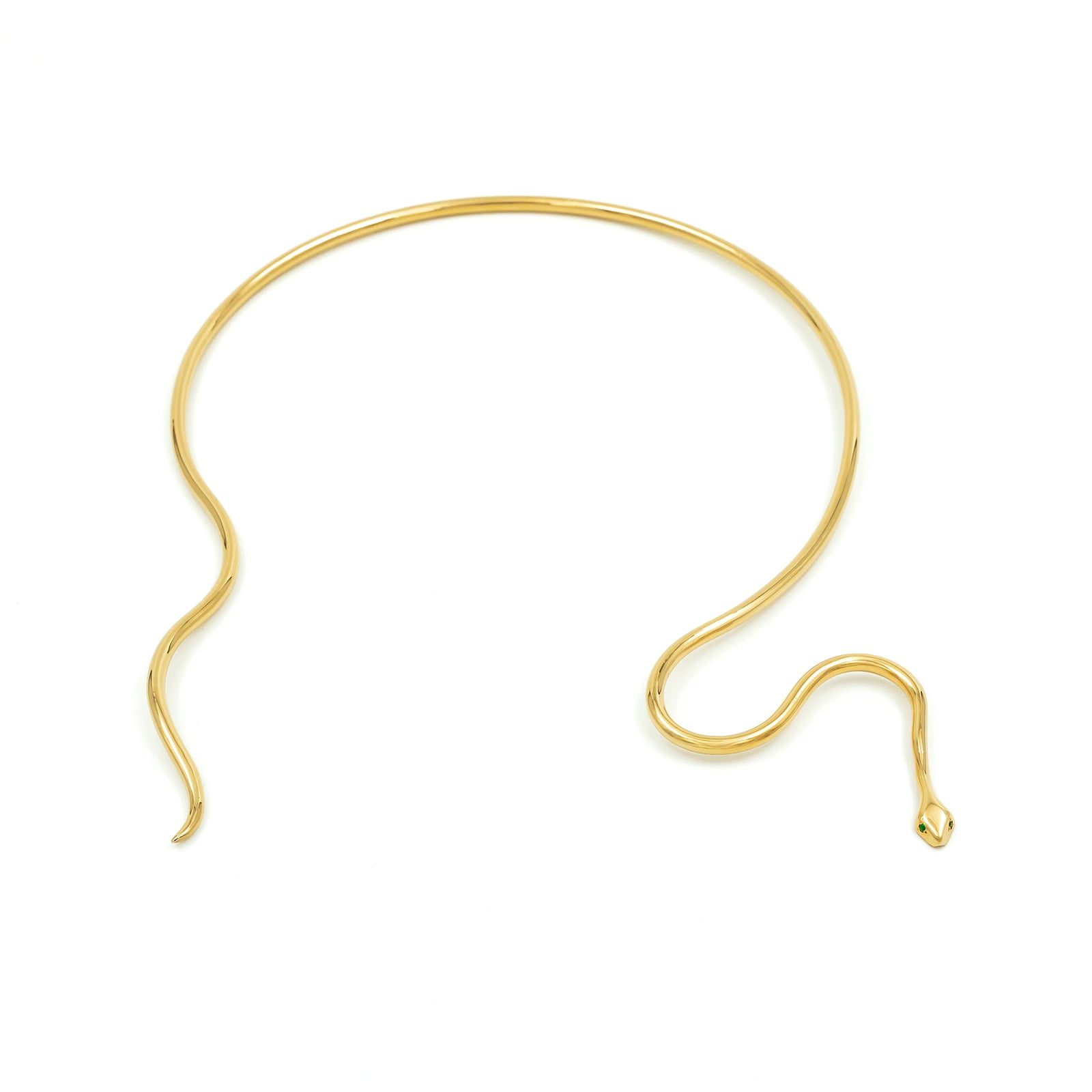 FEARLESS SNAKE GOLD CHOKER - DE LA ROSA TULUM