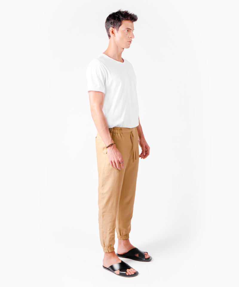 FLOW BROWN PANTS - DE LA ROSA TULUM