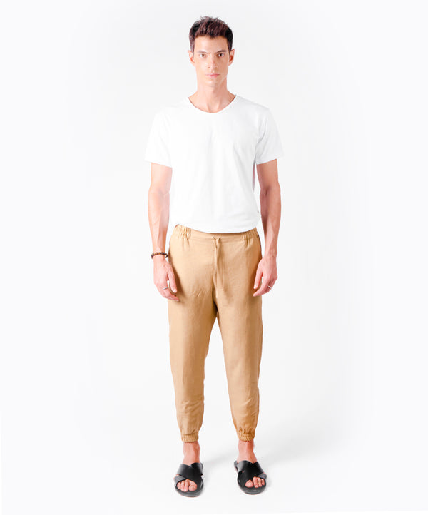 FLOW BROWN PANTS - DE LA ROSA TULUM