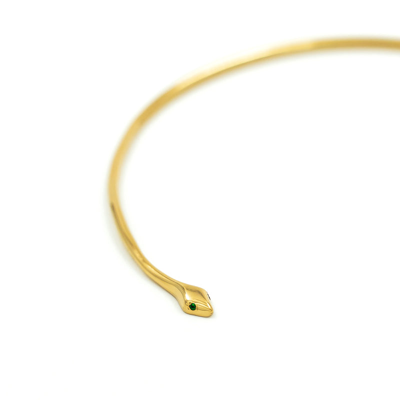 BABY SNAKE GOLD CHOKER - DE LA ROSA TULUM