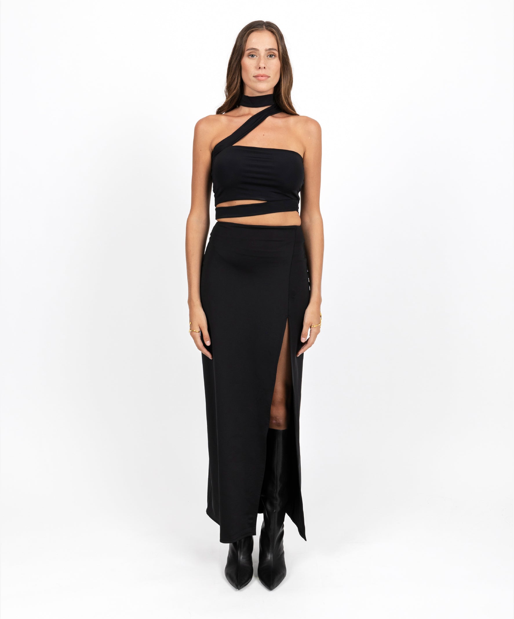 LIMITLESS BLACK TOP - DE LA ROSA TULUM