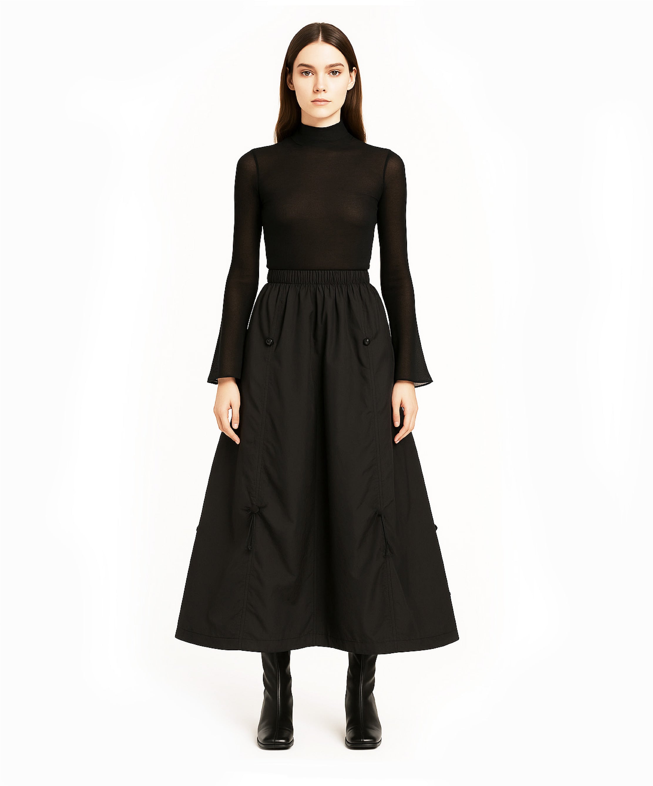 MORPH BLACK SKIRT