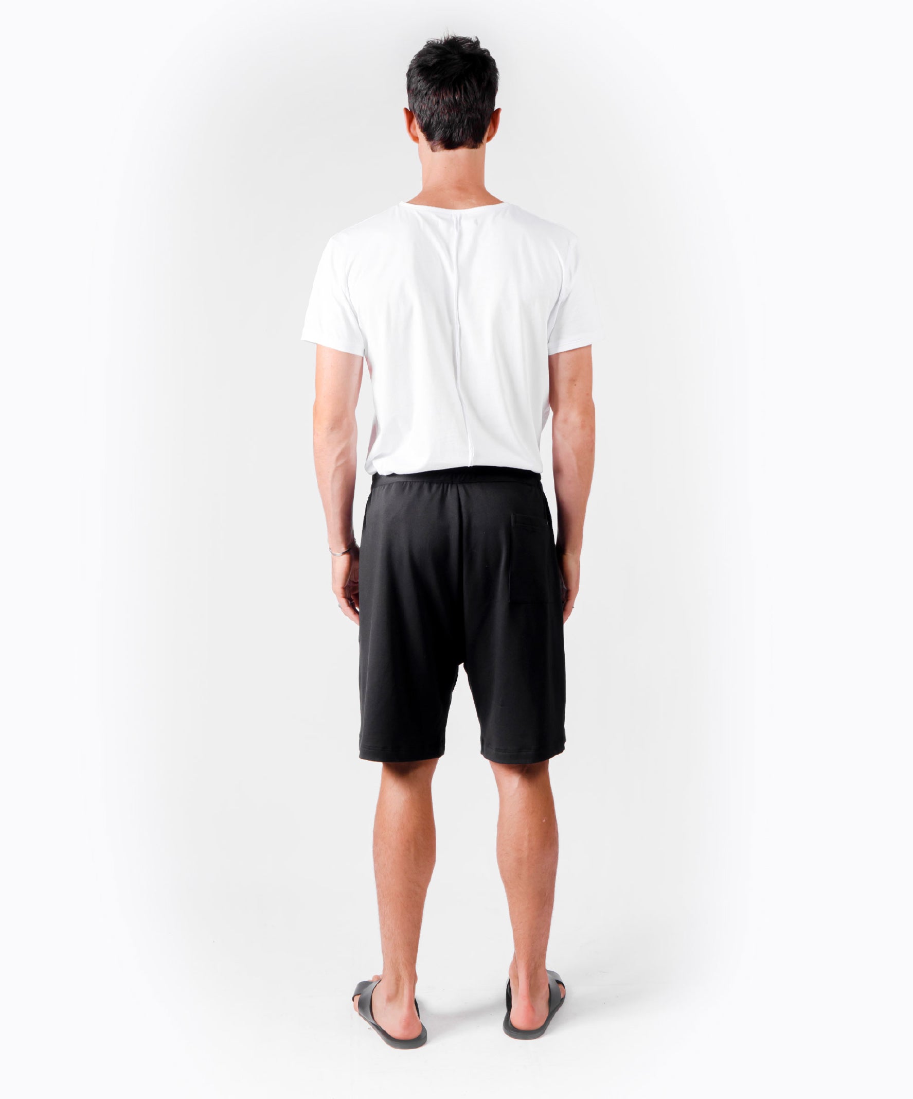 RELAX LOUNGE SPORT BLACK SHORTS