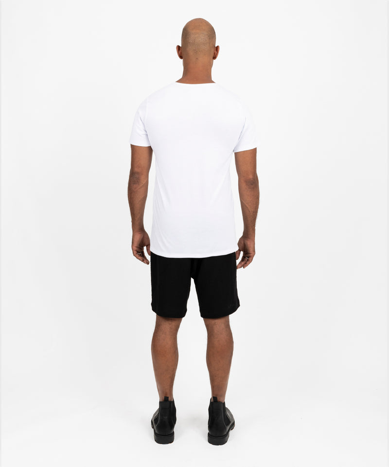 RELAX LOUNGE COTTON BLACK SHORTS