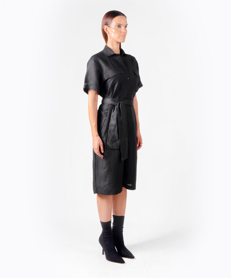 ROCKET BLACK OVERALL - DE LA ROSA TULUM