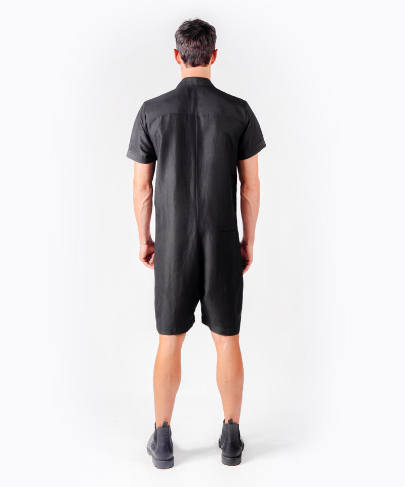 ROCKET BLACK OVERALL - DE LA ROSA TULUM