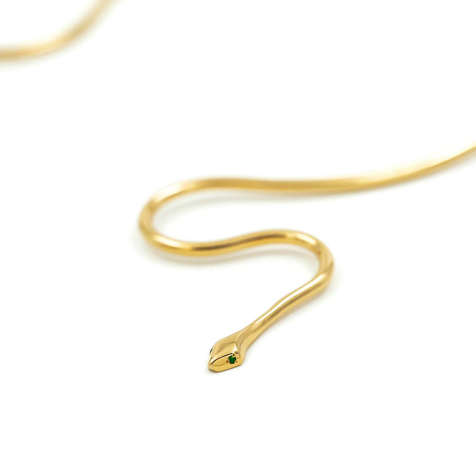 FEARLESS SNAKE GOLD CHOKER - DE LA ROSA TULUM