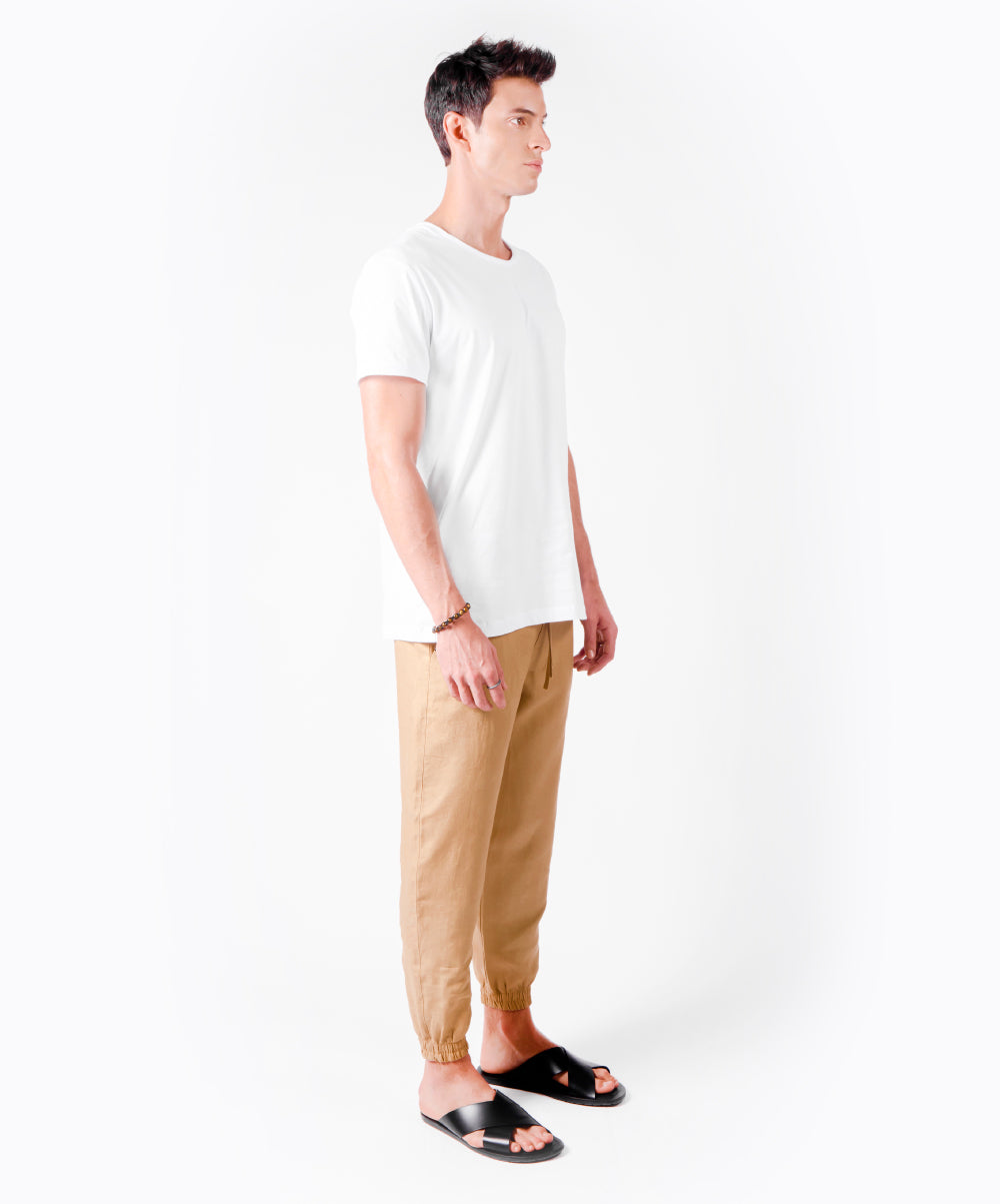 TRIP WHITE T-SHIRT - DE LA ROSA TULUM