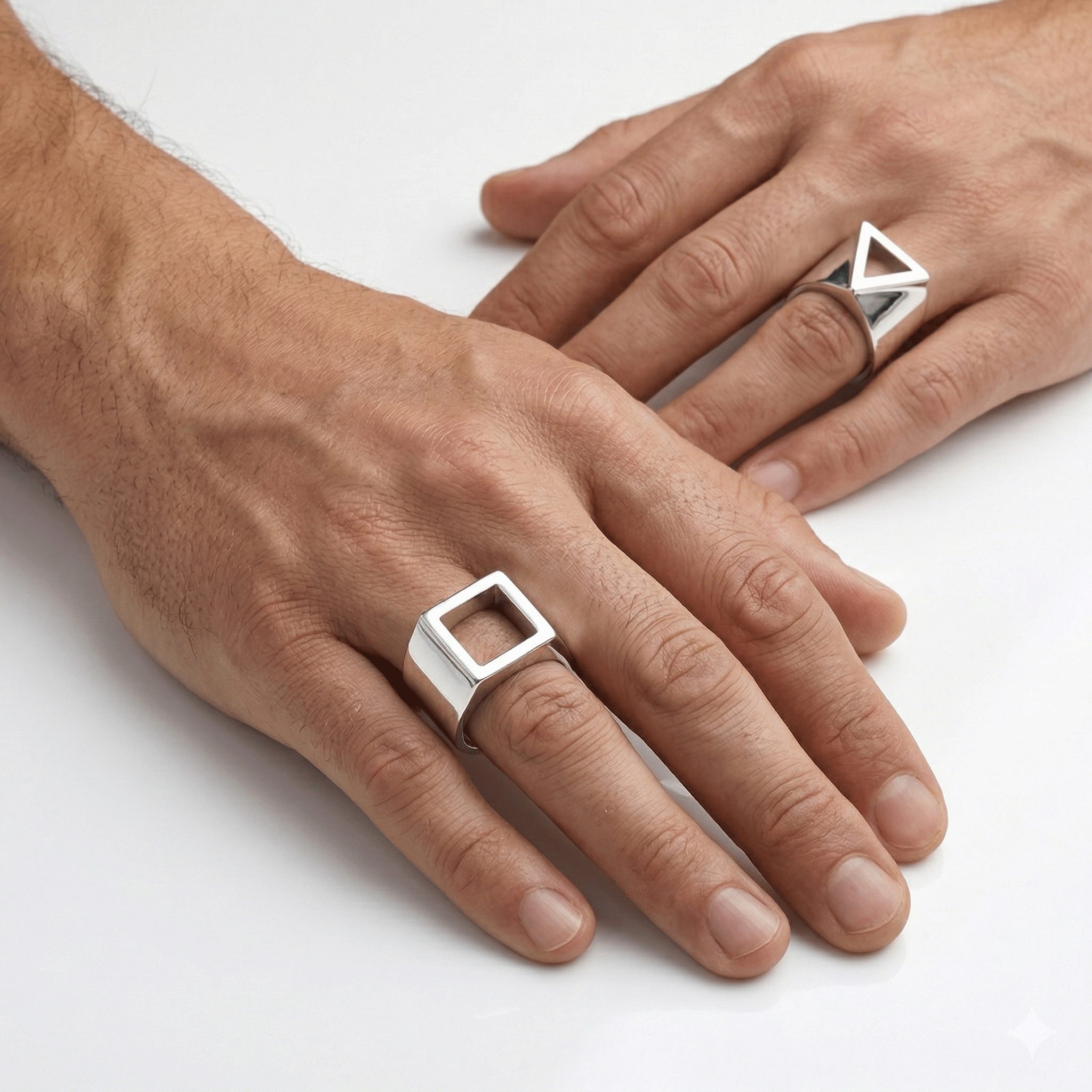 MORPH SILVER RING - DE LA ROSA TULUM