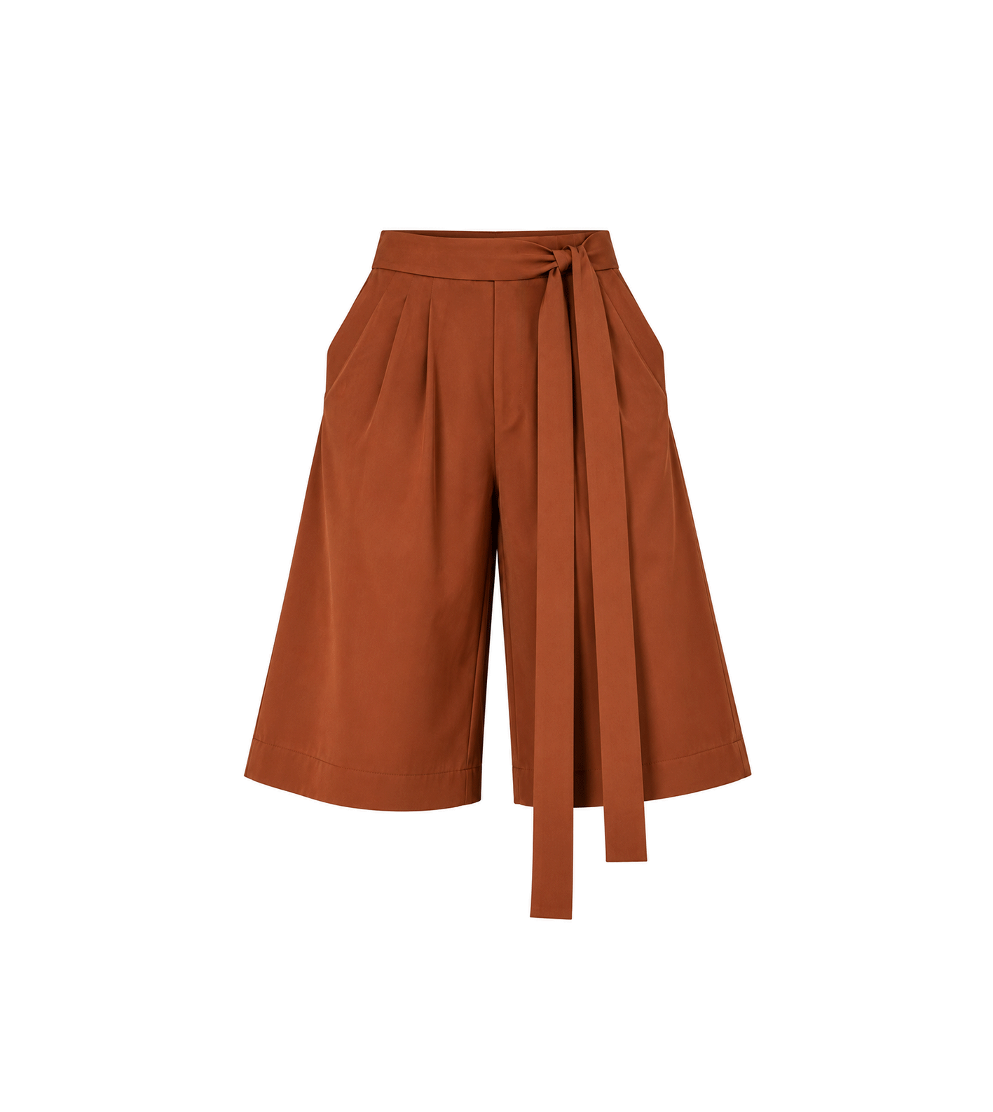 SAMURAI BROWN CROPPED PANTS