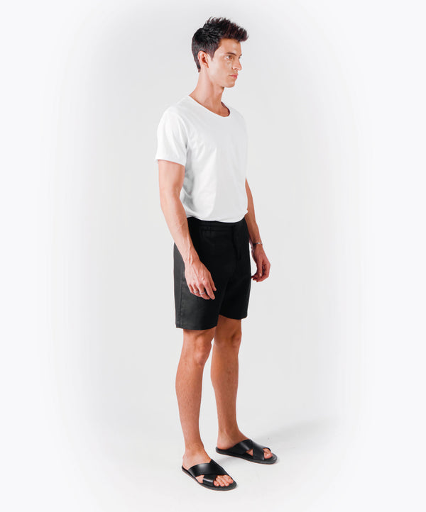 BUBBLE BLACK SHORTS - DE LA ROSA TULUM