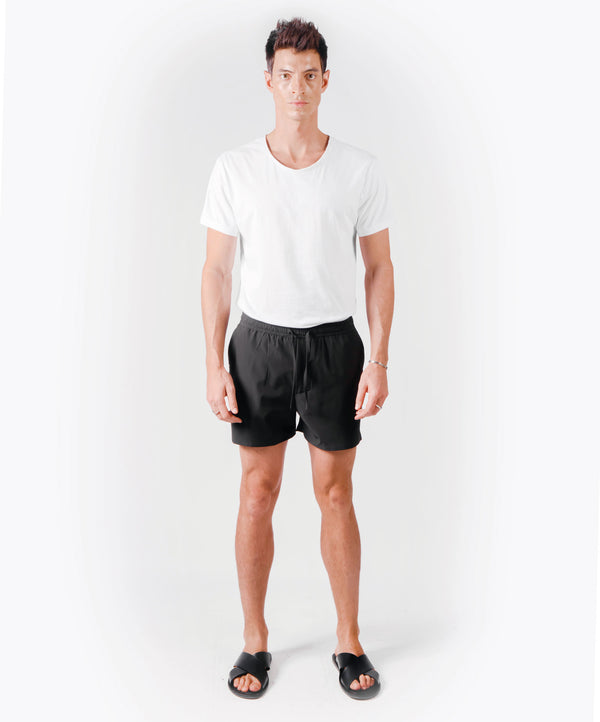 GO SWIM BLACK SHORTS - DE LA ROSA TULUM