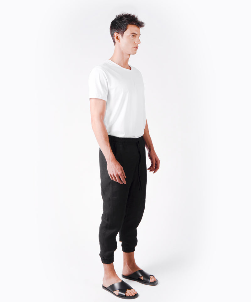 FLOW BLACK PANTS - DE LA ROSA TULUM