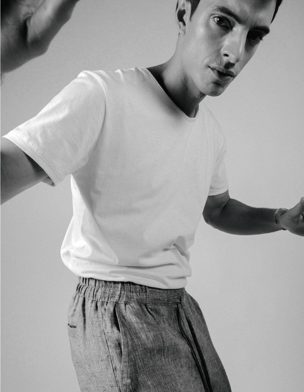 FLOW MARBLE GRAY PANTS - DE LA ROSA TULUM