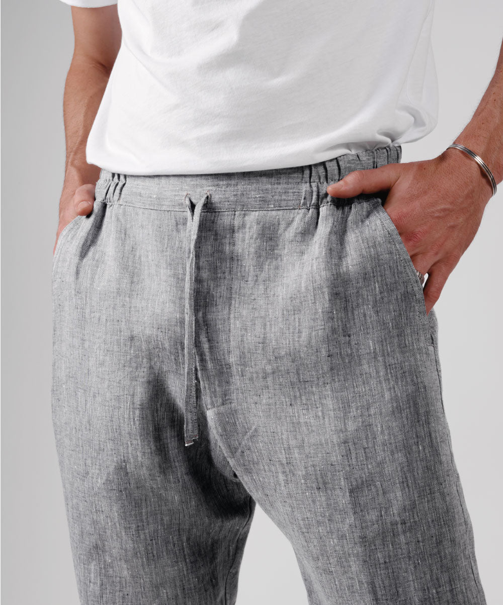FLOW MARBLE GRAY PANTS - DE LA ROSA TULUM