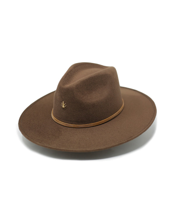 JUNGLE BROWN HAT - DE LA ROSA TULUM