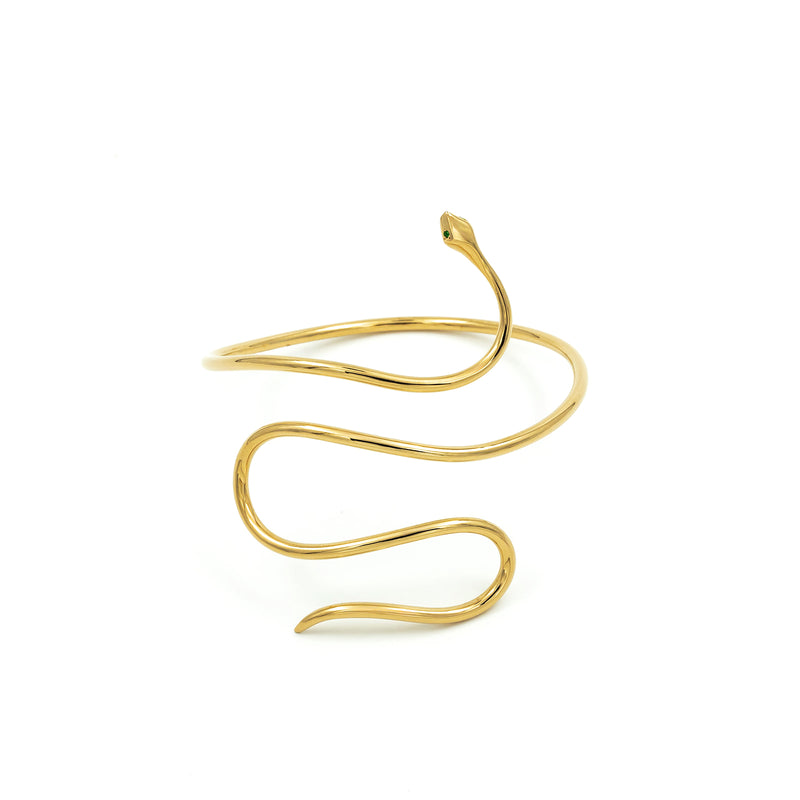 SNAKE GOLD BRACELET