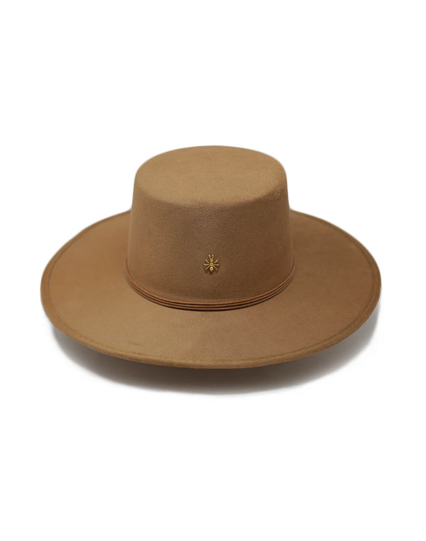 TULUM LIGHT BROWN HAT - DE LA ROSA TULUM