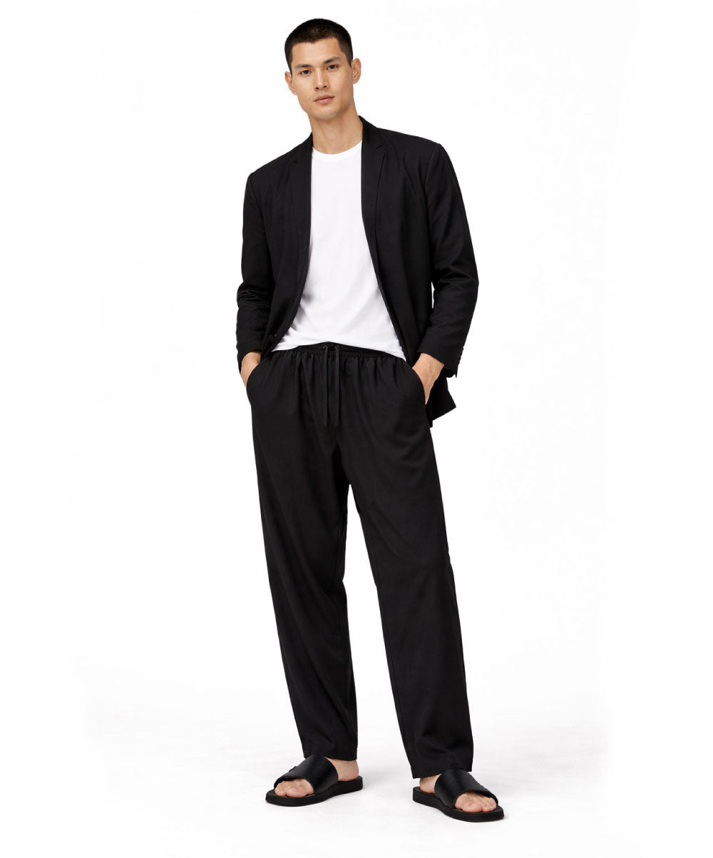 WALKER BLACK CUPRO PANTS