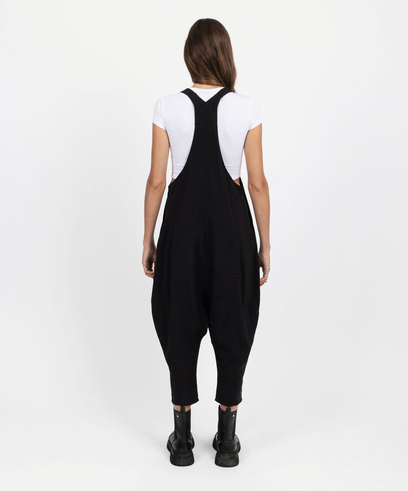 JUMPSUIT JUMP BLACK JERSEY - DE LA ROSA TULUM