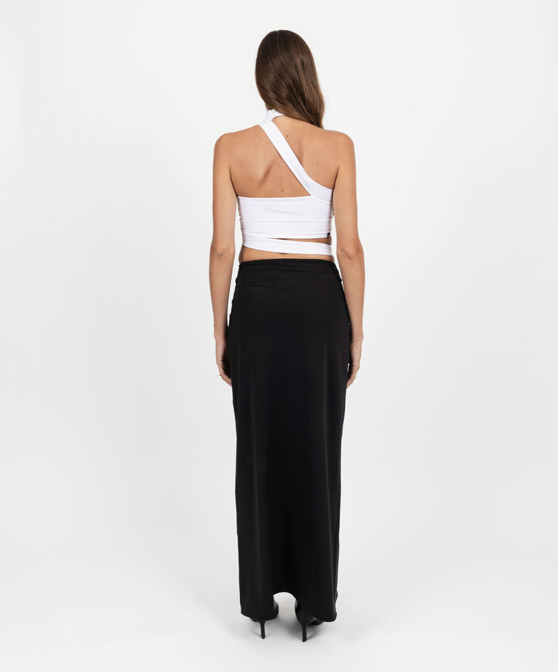 NEW YORK LONG BLACK SKIRT