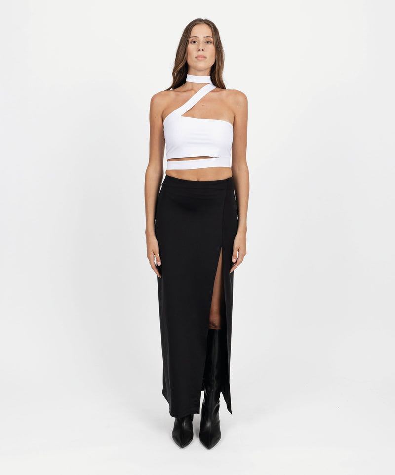 NEW YORK LONG BLACK SKIRT