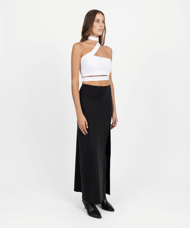 NEW YORK LONG BLACK SKIRT