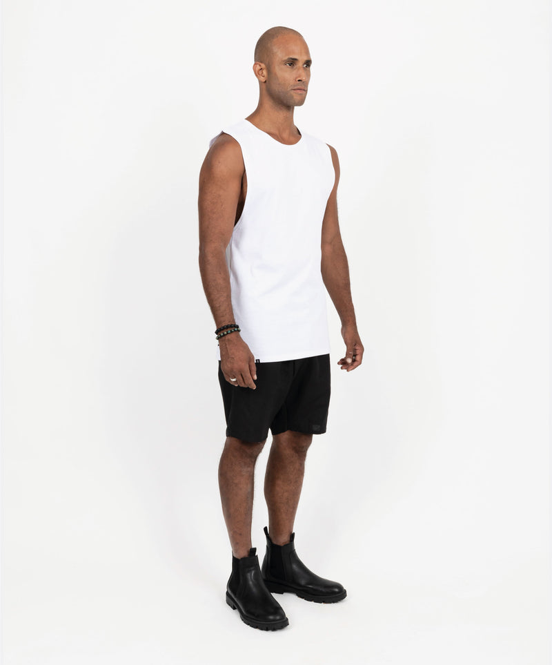 DYNAMO WHITE TANK TOP