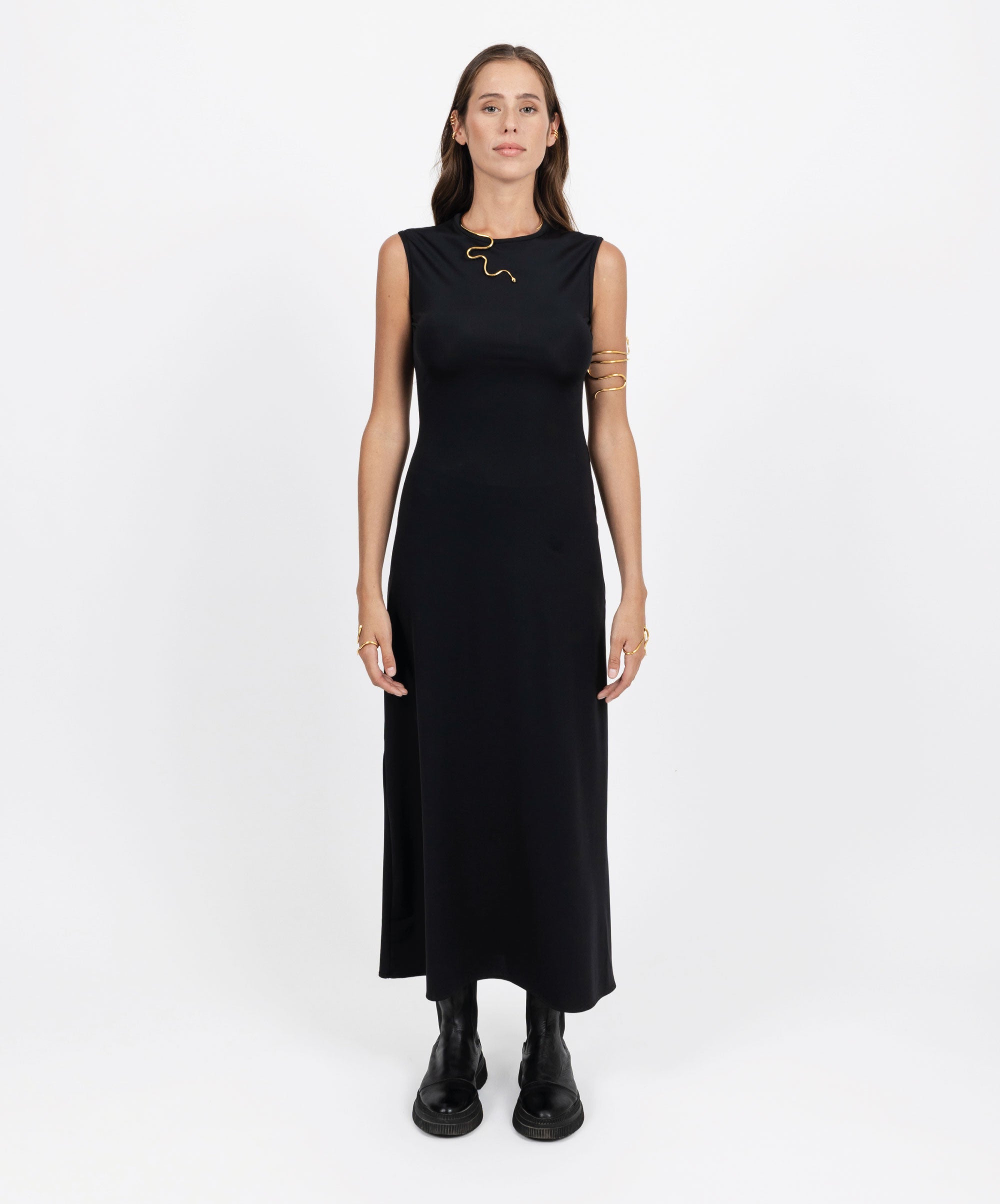 LONDRES BLACK DRESS - DE LA ROSA TULUM